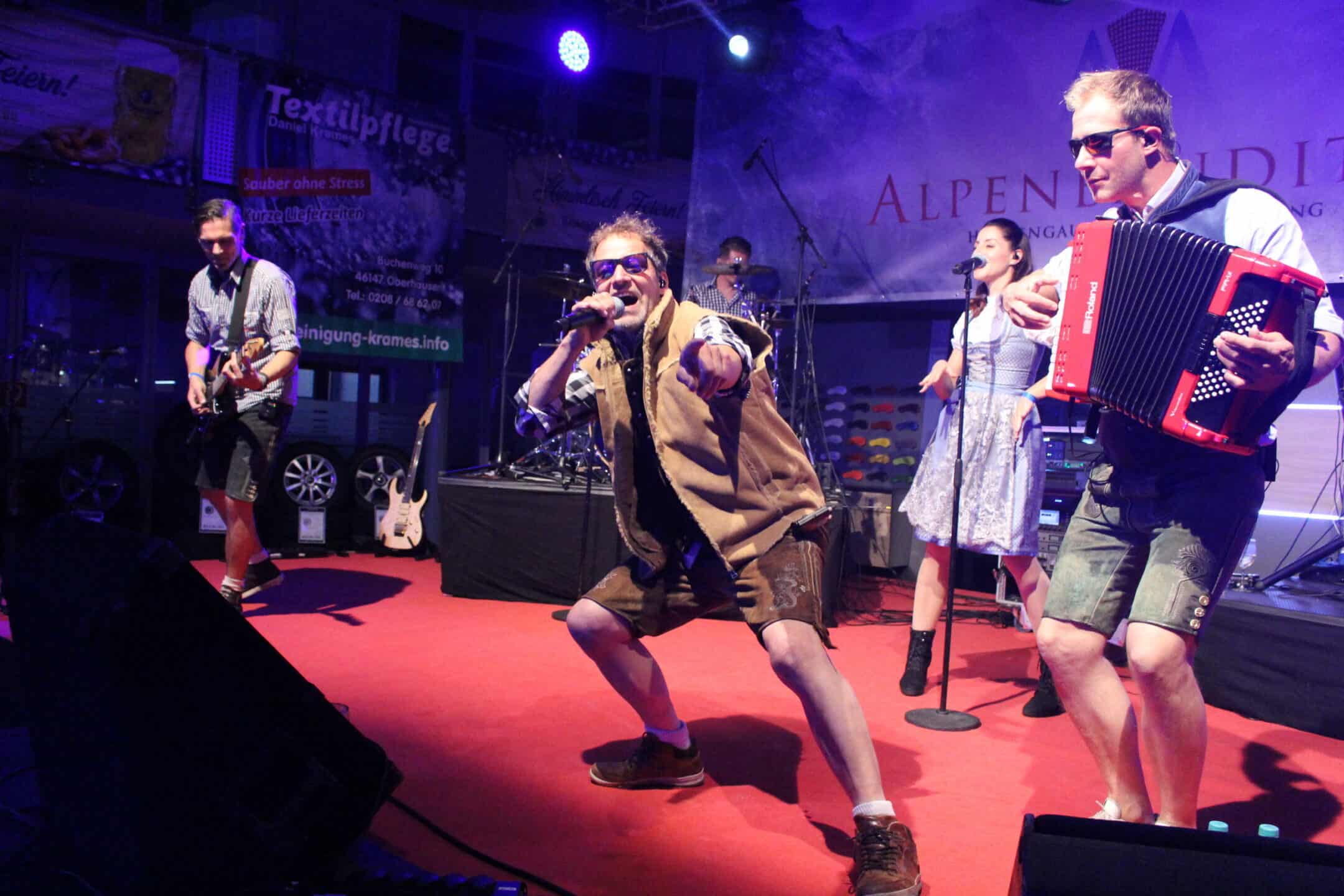 Die Alpenbanditen live