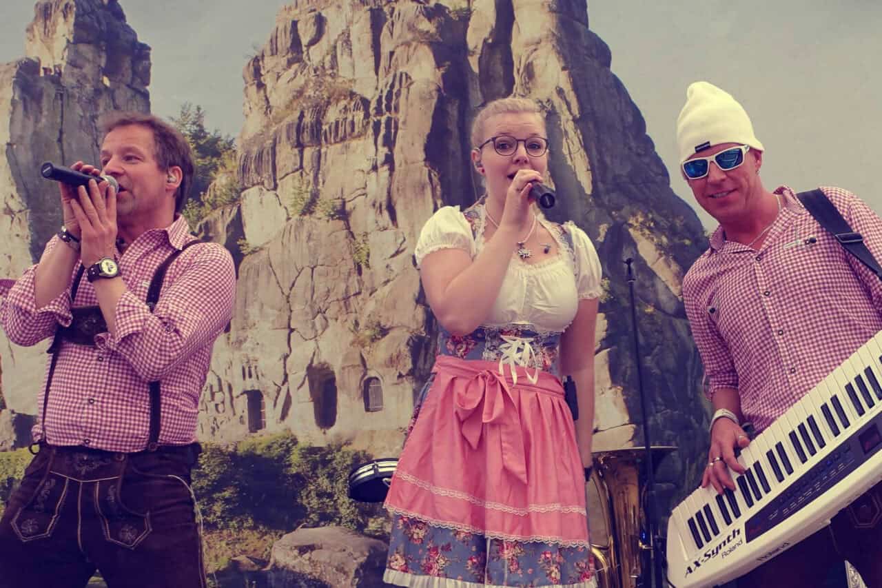 Bayrische Partymusik beim Schützenfest in Warstein / Sauerland